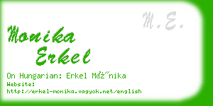 monika erkel business card